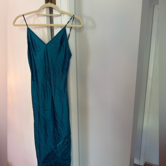 Fleur Du Mal Silk Bias Slip Dress - Picture 3 of 7